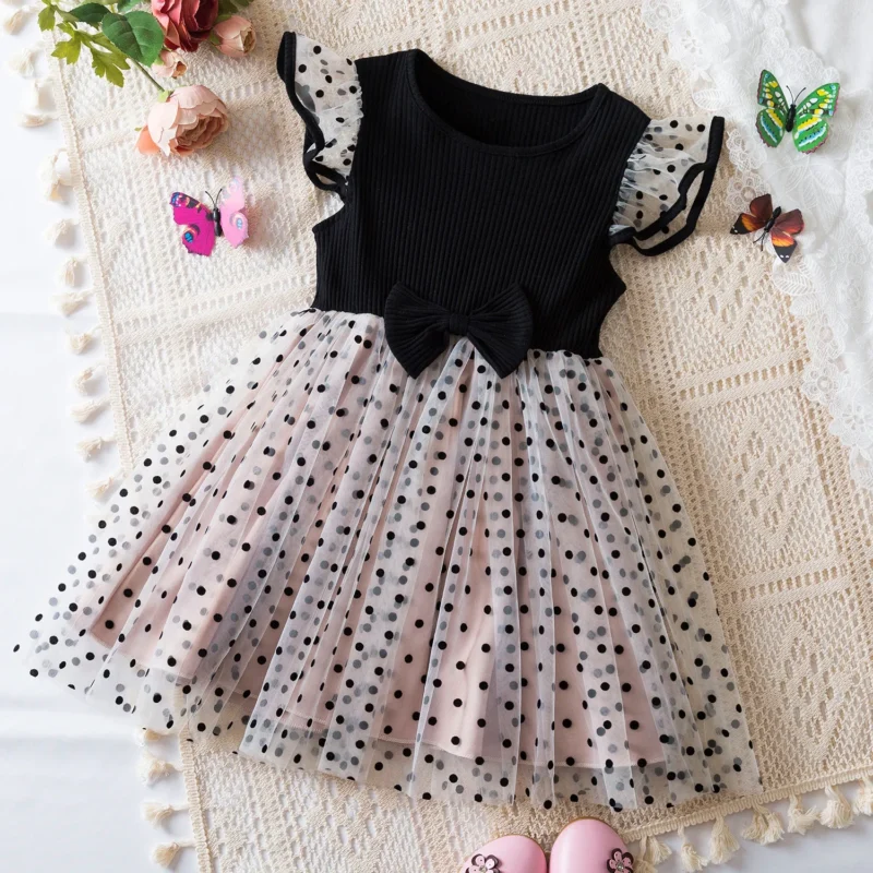 Toddler Baby Girls Summer Dress Puffy Mesh Tutu Princess Floral Embroidery Suspender Dress Baby Girls Birthday Party Clothes - Image 14