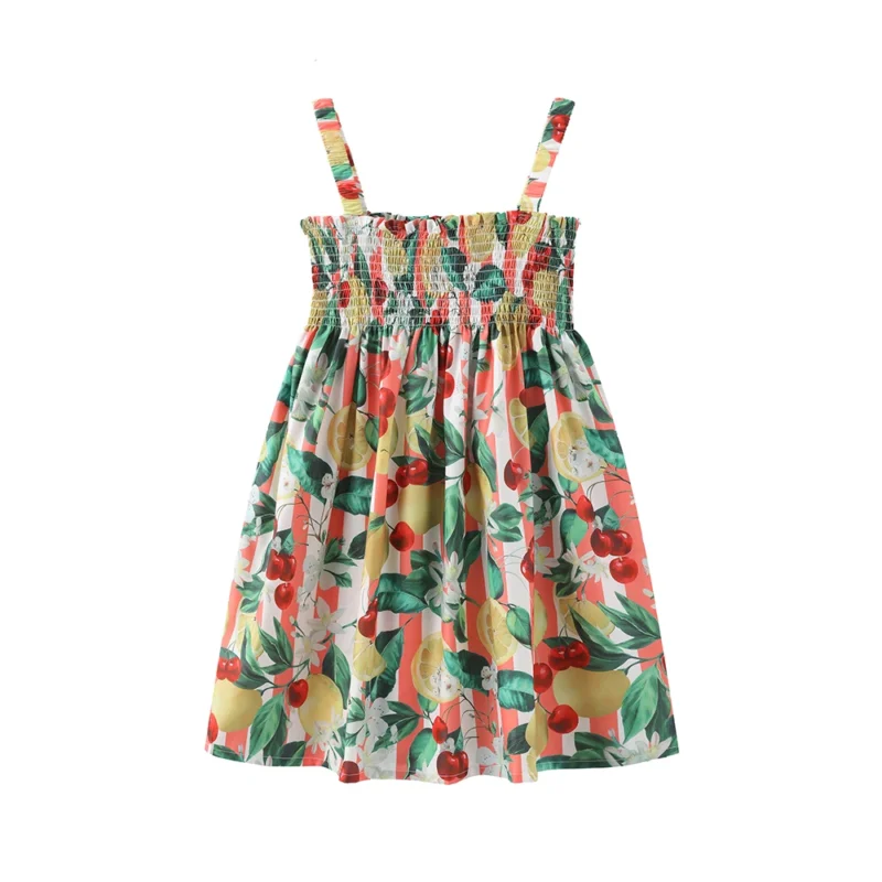2025 Children Girls Casual Dress Floral Print Toddler Designer Clothes for Princess Party Fashion Elegant Keen-length Costume - Image 10