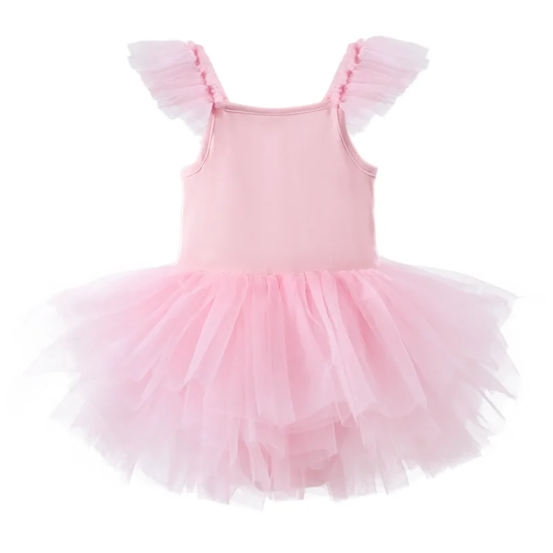 Baby Girl Princess Tutu Dress Sleeveless Infant Toddler Puffy Ballet Dress Black Pink White Party Dance Baby Clothes 1-8Y - Image 7