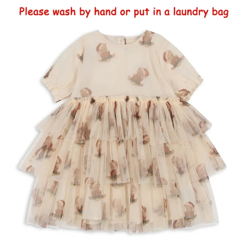 2024 Christmas KS Girls Princess Mesh Dress Kids Pretty Sequin Dresses Baby Cute Skirt Carnival Party Children Voile Dress Gifts - Image 27