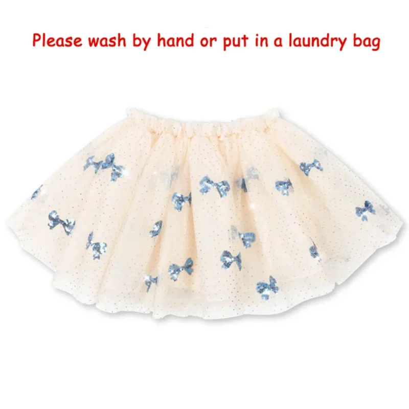 2024 Christmas KS Girls Princess Mesh Dress Kids Pretty Sequin Dresses Baby Cute Skirt Carnival Party Children Voile Dress Gifts - Image 10