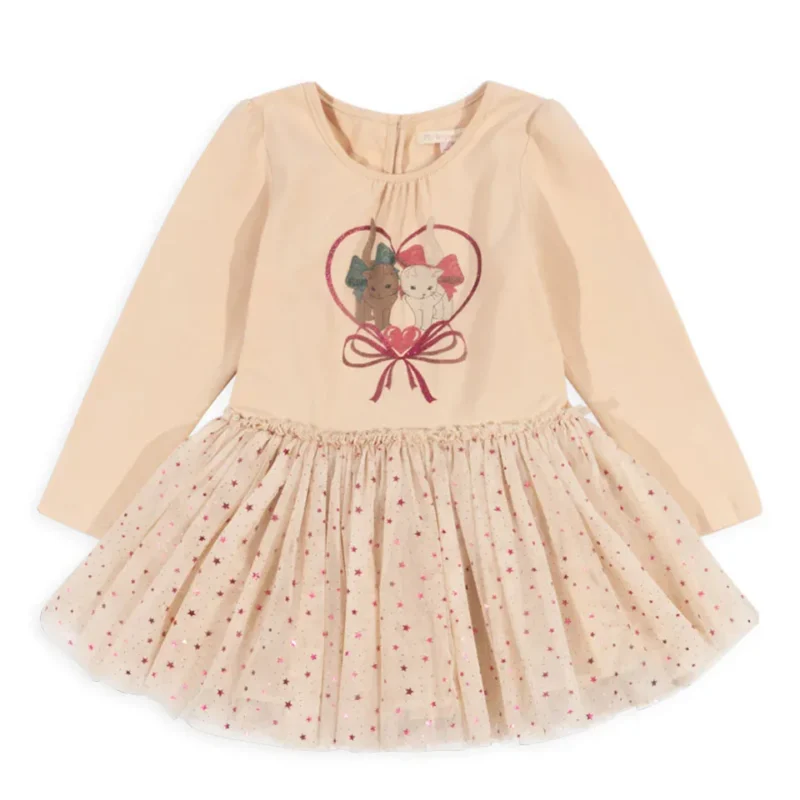 Retro Elegant Girl Dress 2025 Summer Fashion Lace Bow Girl Princess Dress Casual Mesh Children Dresses Baby Clothes - Image 8